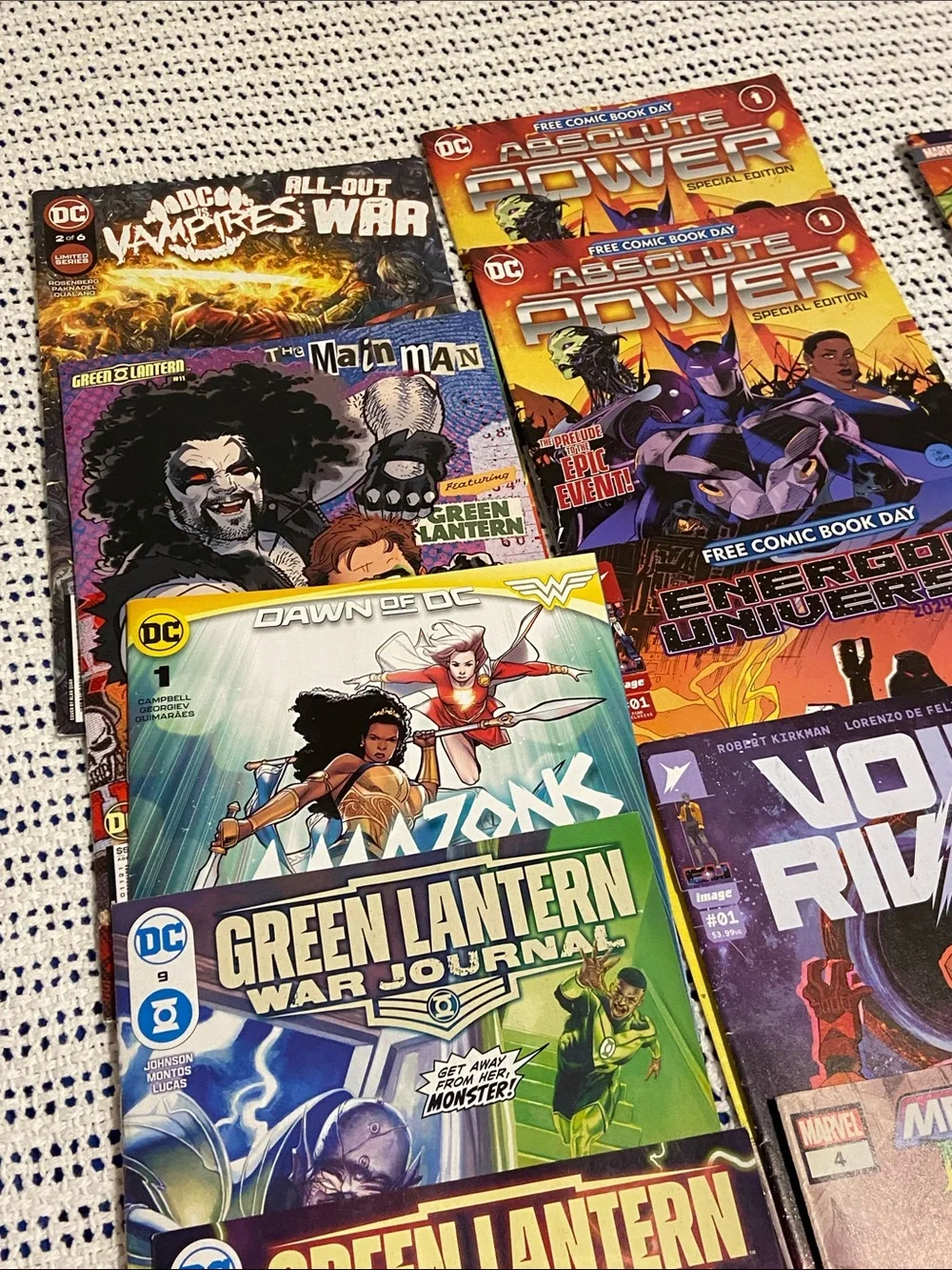 Marvel titles books shape